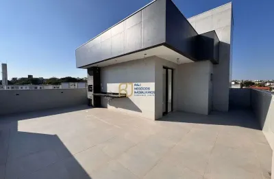 Cobertura à venda - 3 quartos sendo 1 suíte - 4 vagas - 180m² - santa amélia