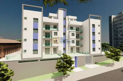 Cobertura à venda - 3 quartos sendo 1 suíte - 2 vagas - 145m² - santa branca
