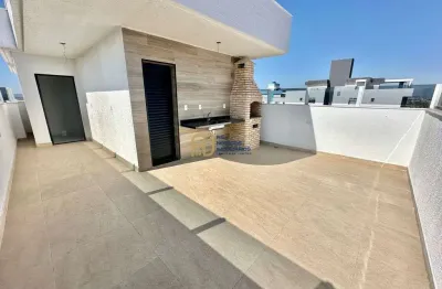 Cobertura à venda - 4 quartos sendo 2 suítes - 2 vagas - bairro santa mônica