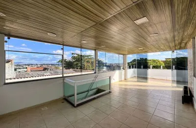Cobertura à venda - 140m² - 3 quartos - 1 vaga coberta - 2 salas - santa mônica