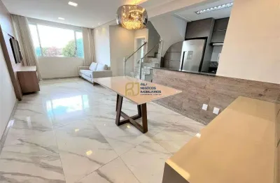 Cobertura semi mobiliada à venda - 3 quartos 1 suíte - 3 vagas - 160m² - itapoã