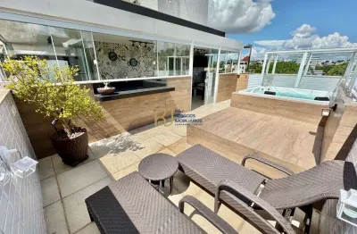 Cobertura à venda - 3 quartos sendo 1 suíte - 2 vagas - 160m² - bairro itapoã