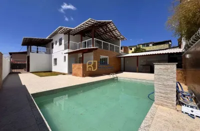 Casa lote 390m² à venda - 7 quartos - 2 salas - 6 vagas - piscina - planalto bh