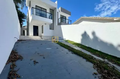 Casa geminada alto padrão à venda - 3 quartos 1 suíte - 4 vagas - santa branca