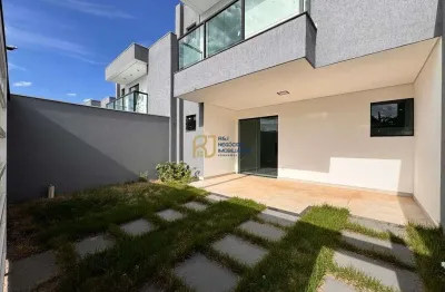 Casa geminada à venda - 3 quartos sendo 1 suíte - 2 vagas - são josé da lapa mg
