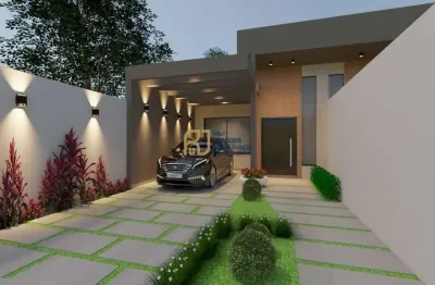 Casa geminada linear à venda - 3 quartos 1 com suíte - 2 vagas - vespasiano mg