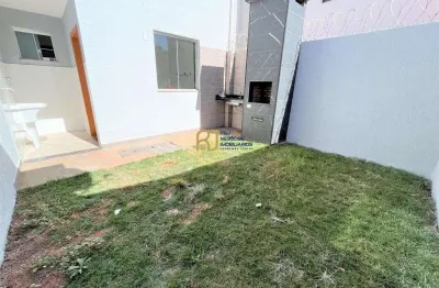 Casa geminada à venda - 3 quartos sendo 1 suíte - 2 vagas - bairro santa mônica