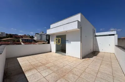 Cobertura à venda - 3 quartos sendo 1 suíte - 2 salas - 2 vagas - heliópolis bh
