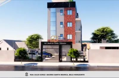 Área privativa à venda - 2 quartos 1 com suíte - 1 vaga - elevador -santa branca