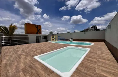 Apartamento à venda - 79m² - 3 quartos 1 suíte - 2 vagas - piscina- santa branca