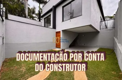 Casa geminada à venda - 180m² - 3 quartos sendo 1 suíte - 2 vagas - bairro trevo