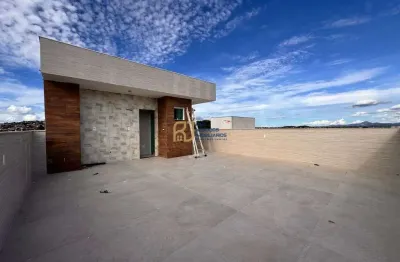 Cobertura à venda - 130m² - 3 quartos 1 suíte - linda vista -2 vagas -candelária