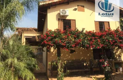 Chácara com 3 dormitórios à venda, 1000 m² por r$ 1.100.000,00 - condomínio ana helena - jaguariúna/sp