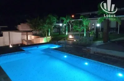 Chácara com 3 dormitórios à venda, 1000 m² - condomínio ana helena - jaguariúna/sp