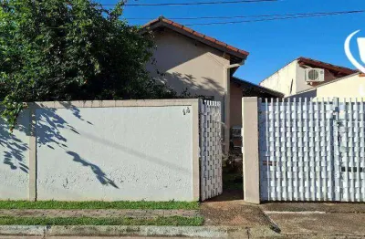 Casa em condomínio com 3 dormitórios à venda, 70 m² - jardim santo antônio - jaguariúna/sp