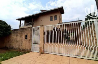 Ótima casa com 4 dormitórios à venda, 379 m²  - bosque das palmeiras - campinas/sp