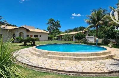 Chácara com 3 dormitórios à venda, 2295 m² por r$ 1.250.000,00 - chácara long island - jaguariúna/sp