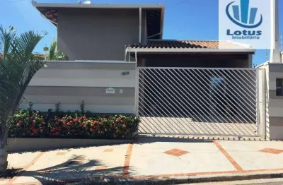 Casa com 3 dormitórios à venda, 140 m² - jardim silvio rinaldi - jaguariúna/sp