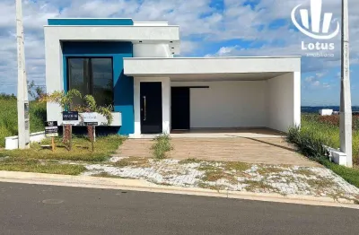 Casa com 3 dormitórios à venda, 140 m² - condomínio la dolce vita - jaguariúna/sp