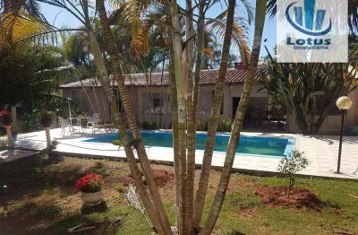 Chácara com 5 dormitórios à venda, 1182 m² por r$ 1.600.000,00 - condomínio ana helena - jaguariúna/sp