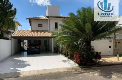 Ótima casa em condomínio com 3 dormitórios à venda, 224 m² - jardim primavera - jaguariúna/sp