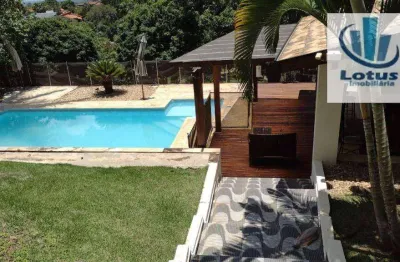Chácara com 3 dormitórios à venda, 960 m² - colina do castelo - jaguariúna/sp