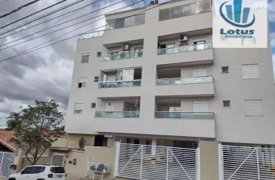 Apartamento com 2 dormitórios à venda, 80 m² - parque dos ipês - jaguariúna/sp