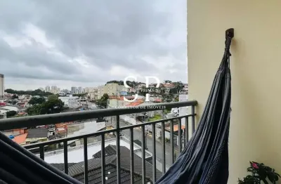 Apto com sacada, vaga coberta – cond. residencial otimus – picanço / guarulhos
