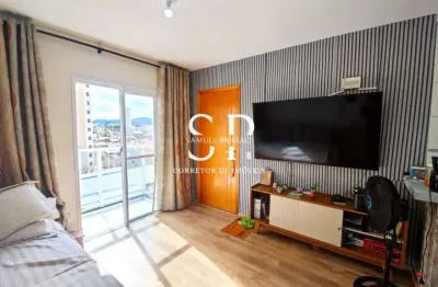Apartamento com 3 sacadas na vila rosália – vaga coberta e financia!