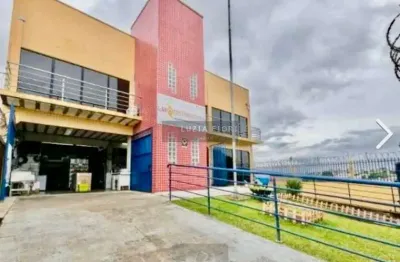 Barracão-galpão com 675m2 de área construída,  à venda na av. das industrias,  cidade industrial de curitiba - pr.  subsolo com  300m2 coberto,  para