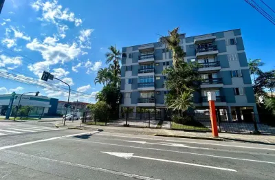 Partamento semi-mobiliado à venda na rua max colin, esquina com orestes guimarães, bairro  américa, joinville/sc. 1 dormitório, 1 sala, 1 banheiro