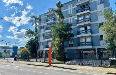 Partamento semi-mobiliado à venda na rua max colin, esquina com orestes guimarães, bairro  américa, joinville/sc. 1 dormitório, 1 sala, 1 banheiro