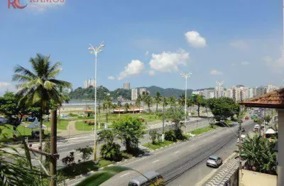 Apartamento, venda e locação, 2 dormitórios, sendo 1 suíte, de frente, com sacada, em são vicente.