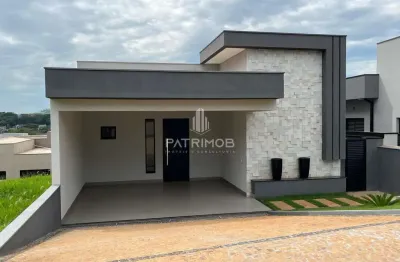 Casa térrea 144m²,  c/ 03 suítes em bonfim paulista - ribeirão preto
