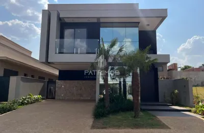 Casa em condomínio terras de florença, c/ 288,11m² e 4 suítes - vila do golfe