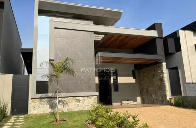 Casa térrea com 03 suíte sendo 01 com closet e piscina - em residencial valência
