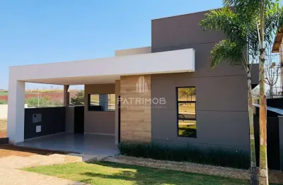 Casa térrea em condomínio com 03 suítes e piscina na vila do golfe, ribeirão preto