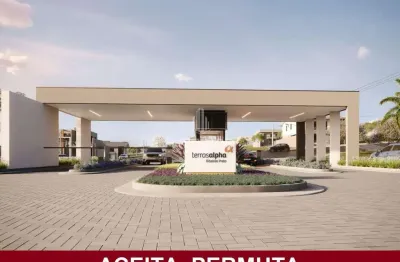 'aceita permuta' lote/terreno em condomínio fechado 'terras alpha' em ribeirão preto