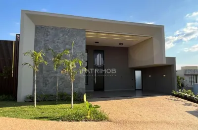 Casa térrea 04 suítes c/ 281m² - pronta para morar em condomínio terras de siena