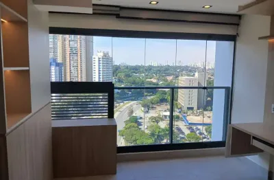 Studio para locação em são paulo, brooklin, 1 dormitório, 1 banheiro