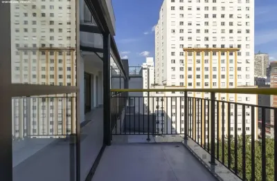 Cobertura para venda em são paulo, campos eliseos, 1 dormitório, 1 banheiro, 1 vaga