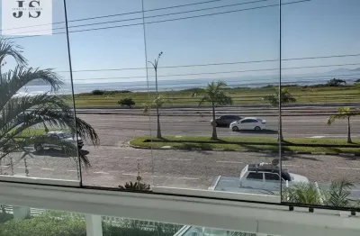 Apartamento de frente para o mar,  com 03 dormitórios no indaiá , caraguatatuba