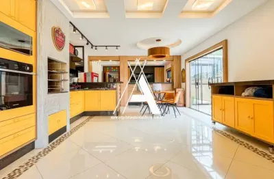 Excelente cobertura duplex 298m², alto padrão, 3 quartos (1 suíte) em agriões.