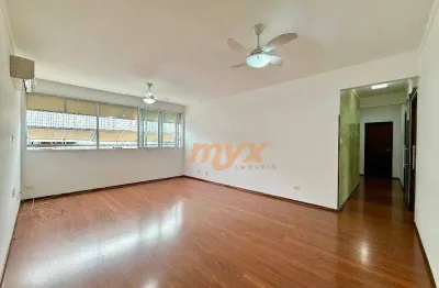 Apartamento com 3 dormitórios à venda, 130 m² por r$ 699.000,00 - gonzaga - santos/sp