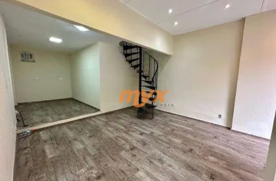 Loja para alugar, 45 m² por r$ 3.000,00/mês - gonzaga - santos/sp