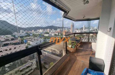 Apartamento com 3 dormitórios à venda, 95 m² por r$ 900.000,00 - jardim tejereba - guarujá/sp