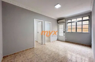 Apartamento com 2 dormitórios à venda, 71 m² por r$ 279.000,00 - macuco - santos/sp