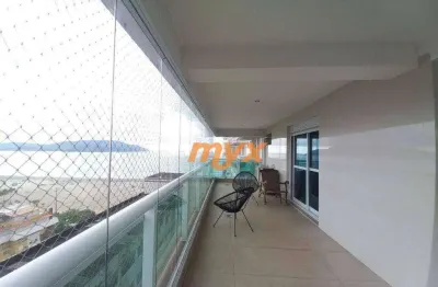 Apartamento com 4 dormitórios à venda, 360 m² por r$ 6.800.000,00 - gonzaga - santos/sp