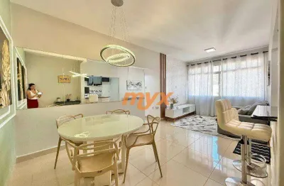 Apartamento com 2 dormitórios, 86 m² - venda por r$ 750.000,00 ou aluguel por r$ 5.500,00/mês - boqueirão - santos/sp