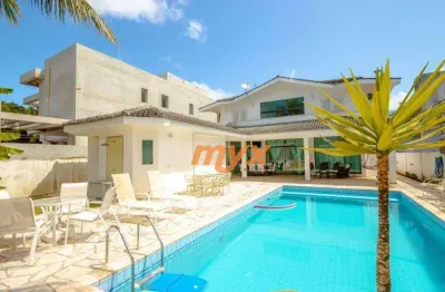 Casa com 4 dormitórios à venda, 345 m² por r$ 2.350.000,00 - jardim acapulco - guarujá/sp